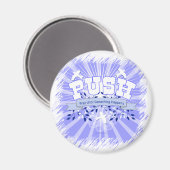 Aimant Priez Jusqu'À Ce Que Quelque Chose Arrive (Recto/Verso)