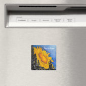 Aimant Priez pour l'Ukraine (In Situ (Lave-vaisselle))