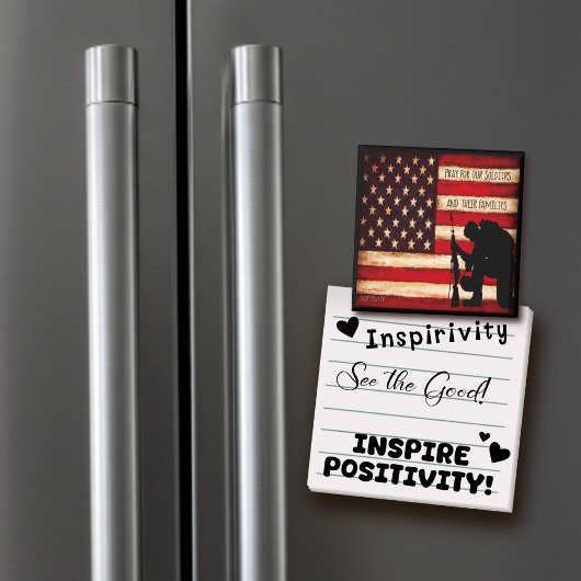 Aimant Priez pour nos soldats