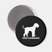Aimant prime de schnauzer géant (Recto/Verso)