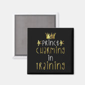 Aimant Prince Charming En Formation Halloween Lazy Co (Recto/Verso)