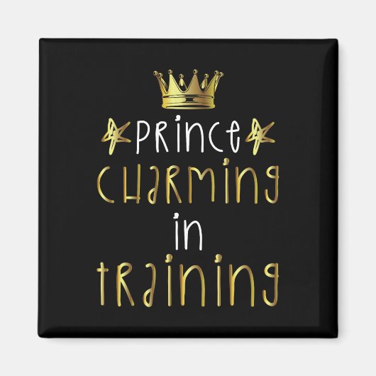 Aimant Prince Charming En Formation Halloween Lazy Co (Devant)