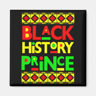 Aimant Prince de l'histoire noire Mélanine Garçon Fils Br