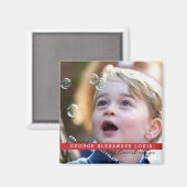 Aimant Prince George de Cambridge (Recto/Verso)