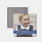 Aimant Prince George - William & Kate (Recto/Verso)