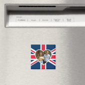 Aimant Prince George - William & Kate (In Situ (Lave-vaisselle))