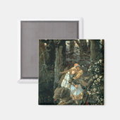 Aimant Prince Ivan sur le loup gris, 1889 (Recto/Verso)