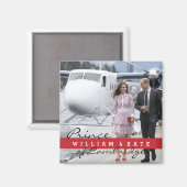 Aimant Prince William et Catherine (Recto/Verso)
