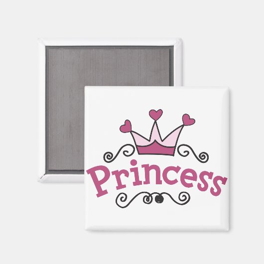 Aimant Princess Crown (Recto/Verso)