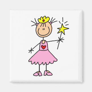Aimant Princesse à la baguette