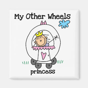 Aimant Princesse Autres Roues
