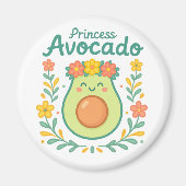 Aimant Princesse Avocado (Devant)