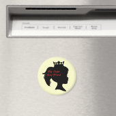Aimant Princesse Big Soeur Meilleur Ami (In Situ (Lave-vaisselle))