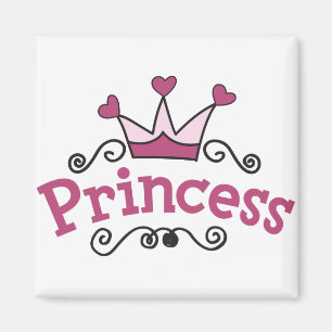Aimant Princesse Couronne