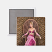 Aimant Princesse de conte de fées (Recto/Verso)