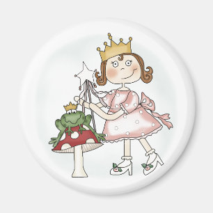 Aimant Princesse de grenouille