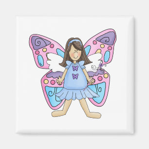 Aimant Princesse Fée Papillon