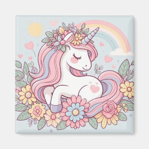 Aimant Princesse Fleur
