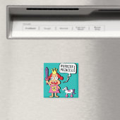 Aimant Princesse guerrière (In Situ (Lave-vaisselle))