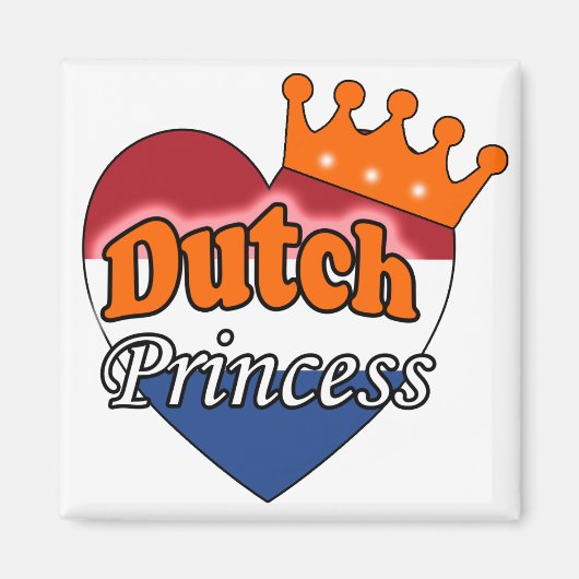 Aimant Princesse hollandaise (Devant)