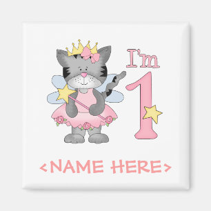 Aimant Princesse Kitty 1er anniversaire