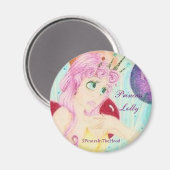 Aimant Princesse Lolly (Recto/Verso)