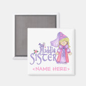 Aimant Princesse Middle Sister (Recto/Verso)