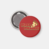 Aimant Princesse Pizza (Recto/Verso)