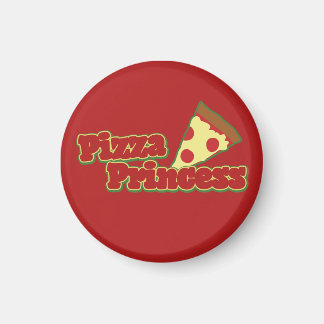 Aimant Princesse Pizza