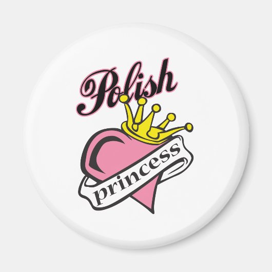 Aimant Princesse polonaise (Devant)