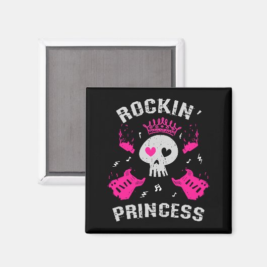 Aimant Princesse Rockin (Recto/Verso)
