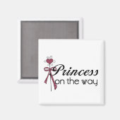 Aimant Princesse sur le chemin (Recto/Verso)