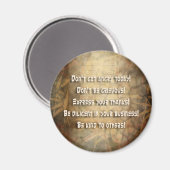 Aimant Principes de REIKI Usui (Recto/Verso)