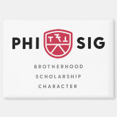 Aimant Principes Phi Sigma Kappa (Recto)