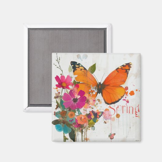 Aimant Printemps 2025, (Recto/Verso)