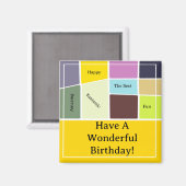 Aimant Printemps 2025 Été (Recto/Verso)