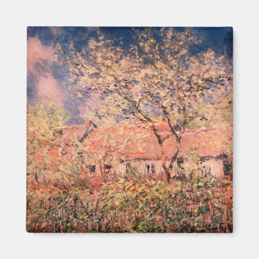 Aimant Printemps à Giverny par Claude Monet (Devant)