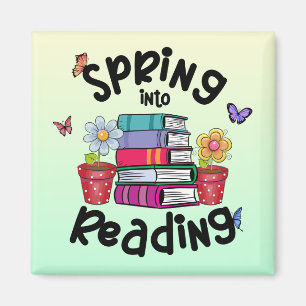 Aimant Printemps En Lecture