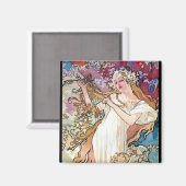 Aimant Printemps été hiver (Recto/Verso)