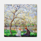 Aimant Printemps, Monet (Devant)