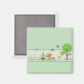 Aimant Printemps papetier (Recto/Verso)