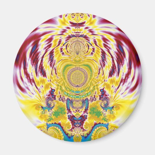 Aimant Printemps rouge (Devant)