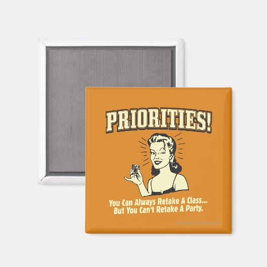 Aimant Priorités : Vous pouvez toujours réintégrer une cl (Recto/Verso)