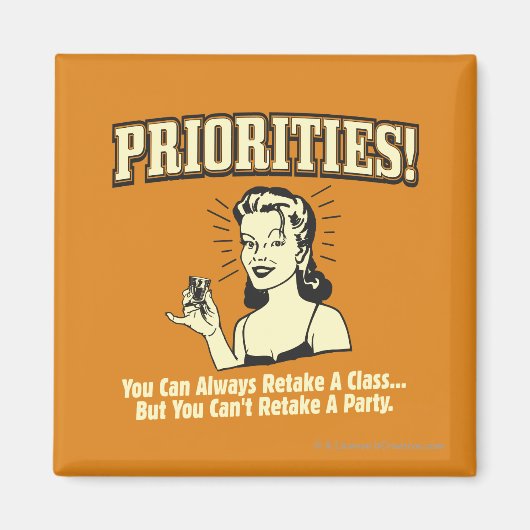 Aimant Priorités : Vous pouvez toujours réintégrer une cl (Devant)