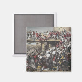 Aimant Prise d'assaut de Delhi (Recto/Verso)