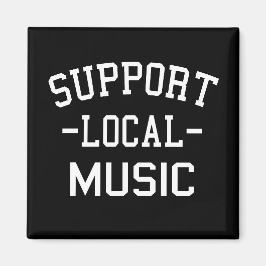 Aimant Prise en charge de la musique locale (Devant)