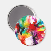 Aimant Prisme de bijoux - Aquarelle (Recto/Verso)