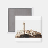 Aimant Prison d'Alcatraz (Sepia Tones) (Recto/Verso)