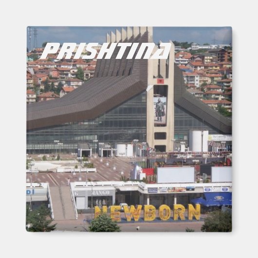 Aimant Pristina, Kosovo (Devant)