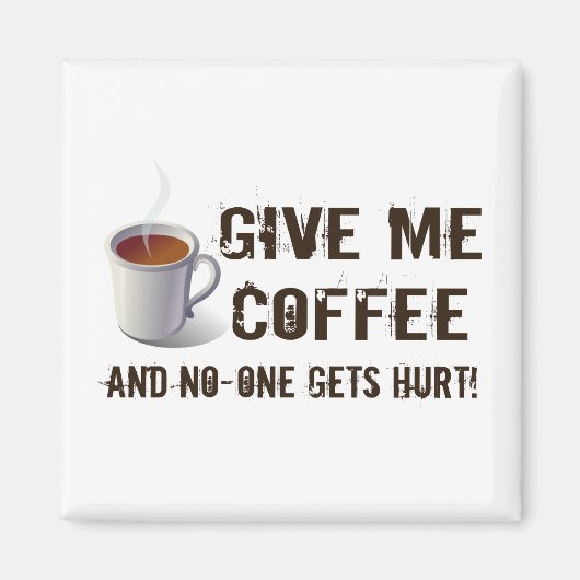 Aimant Privation de Caffein (Devant)